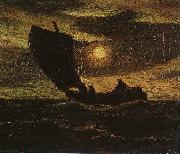 Albert Pinkham Ryder Toilers of the Sea France oil painting artist